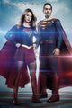 Supergirl Duo Poster featuring iconic superheroes in action.