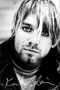 Kurt Cobain Signature Poster Print - Perfect for Home or Office