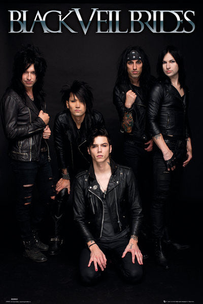 Black Veil Brides Band Poster Print - 22x34 Rolled Poster