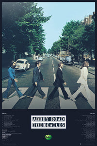 The Beatles Abbey Road Tracks Rolled Poster Print – 24x36