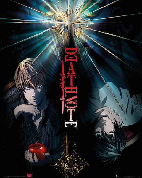 Death Note Duo Rolled Poster Print - 16 x 20