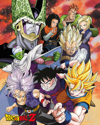 Dragon Ball Z Cell Saga Rolled Poster Print (16x20)