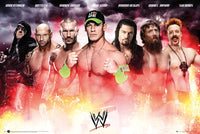 WWE Collage 2014 Poster Print - Perfect for Fans and Collectors