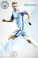 Manchester City De Bruyne 2016/17 Poster Print - 22x34