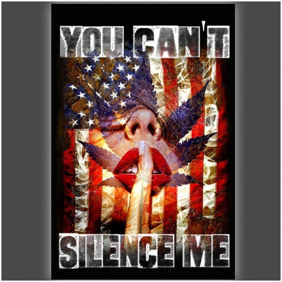 You Can't Silence Me Poster Print by Daveed Benito - 22x34