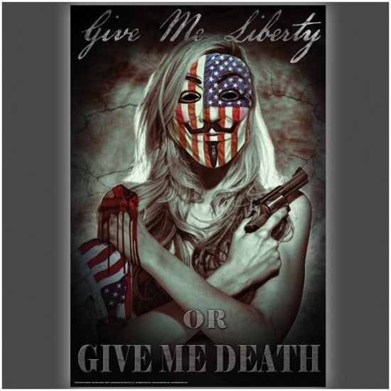 Give Me Liberty Poster Print by Daveed Benito - 22x34