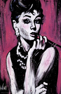 Audrey Fabulous Poster Print by Stephen Fishwick - 22x34