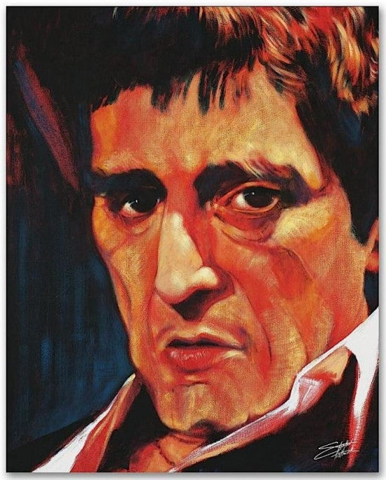 Pacino Poster Print by Stephen Fishwick - 22x34