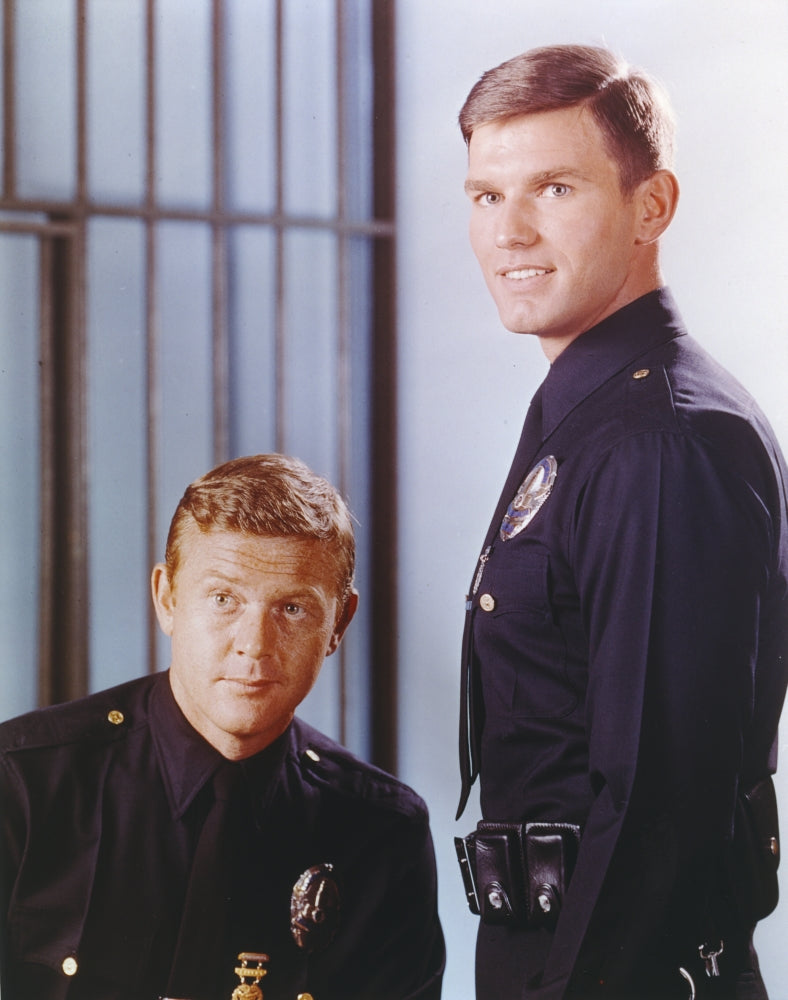 Adam-12 Movie Scene Photo Print featuring Police Officer in uniform