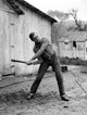 Gene Autry Playing Baseball Photo Print showcasing the legendary entertainer.