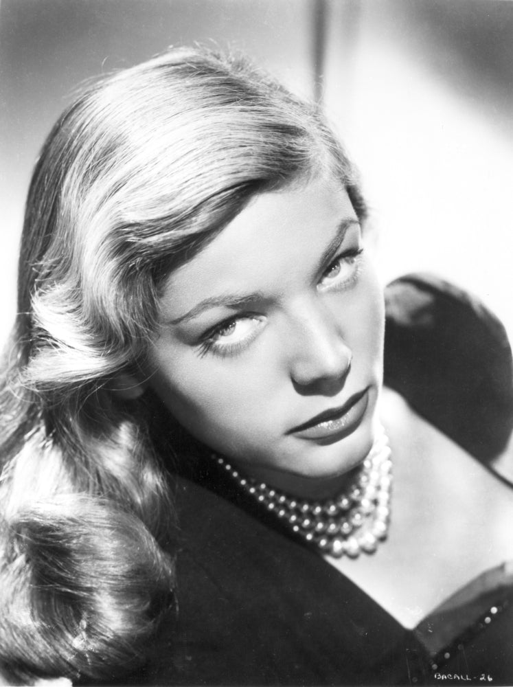 Lauren Bacall as Marie Browning photo print, classic Hollywood decor