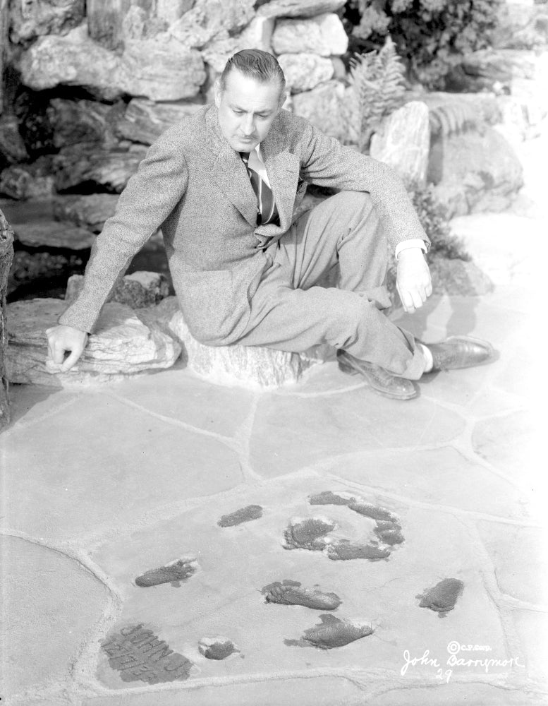 John Barrymore classic photo print capturing the iconic actor.