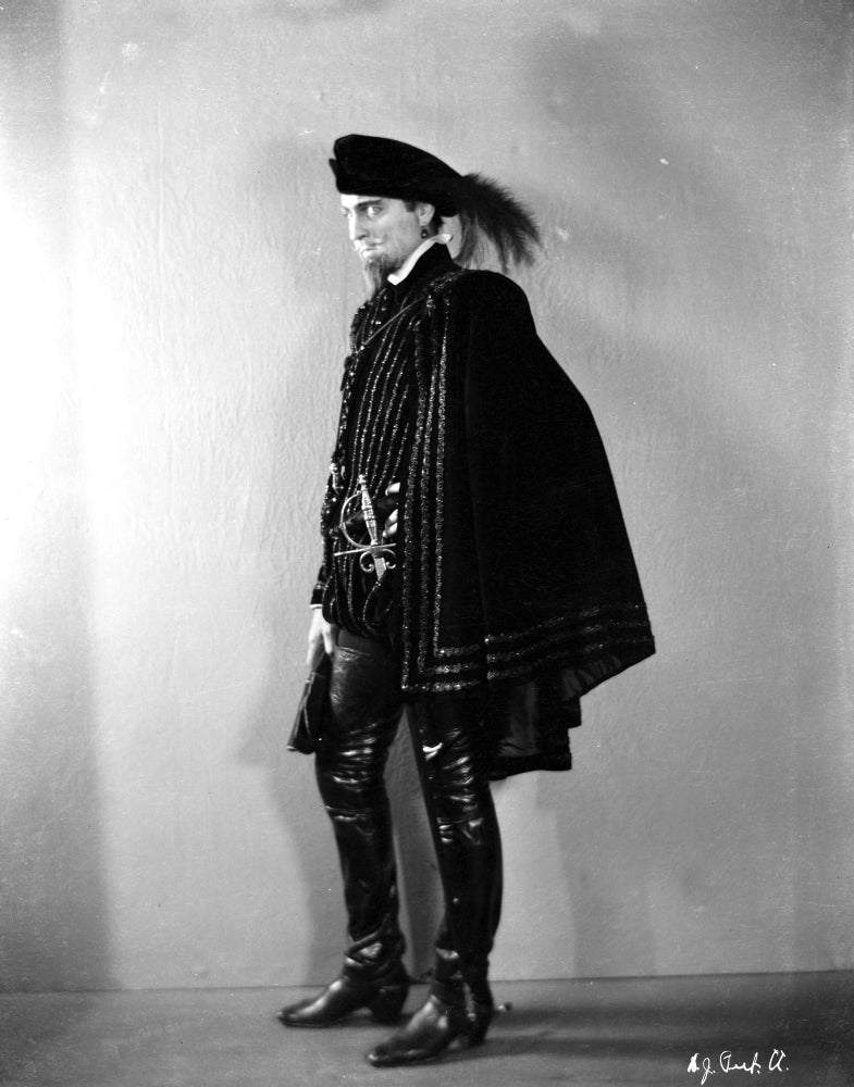 John Barrymore wearing a period costume photo print.