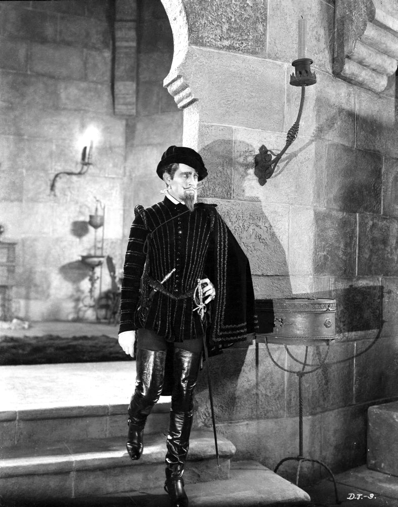 Film still photo print featuring John Barrymore, capturing classic cinema