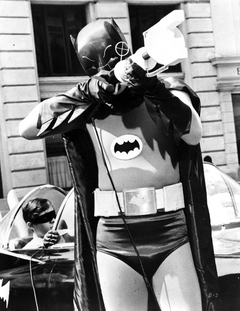 Batman film still photo print showcasing dramatic cinematic scene.