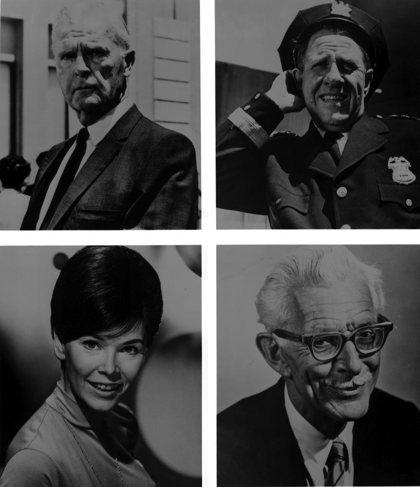 Batman Television Series Character Portraits Photo Print showcasing iconic characters.