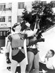 Batman Film Still Photo Print showcasing iconic superhero scene.