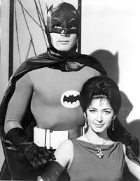 Batman film still photo print, iconic superhero artwork