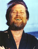 Close-up portrait photo print of a Beach Boys band member.