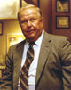 Ned Beatty posed in formal suit photo print