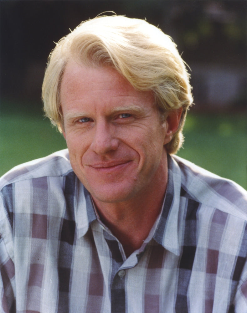 Ed Begley Checkered Polo Photo Print in multiple sizes.