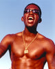 Bill Bellamy and Will Smith shouting photo print.