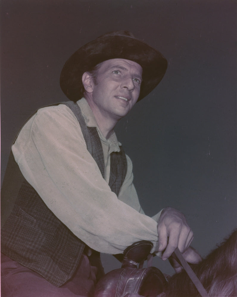 Bruce Bennett Portrait in Cowboy Outfit Photo Print