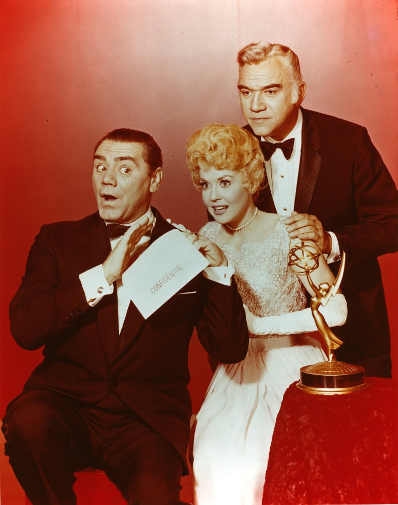 Ernest Borgnine group portrait photo print showcasing classic Hollywood