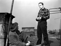 Marlon Brando in plaid sleeves photo print