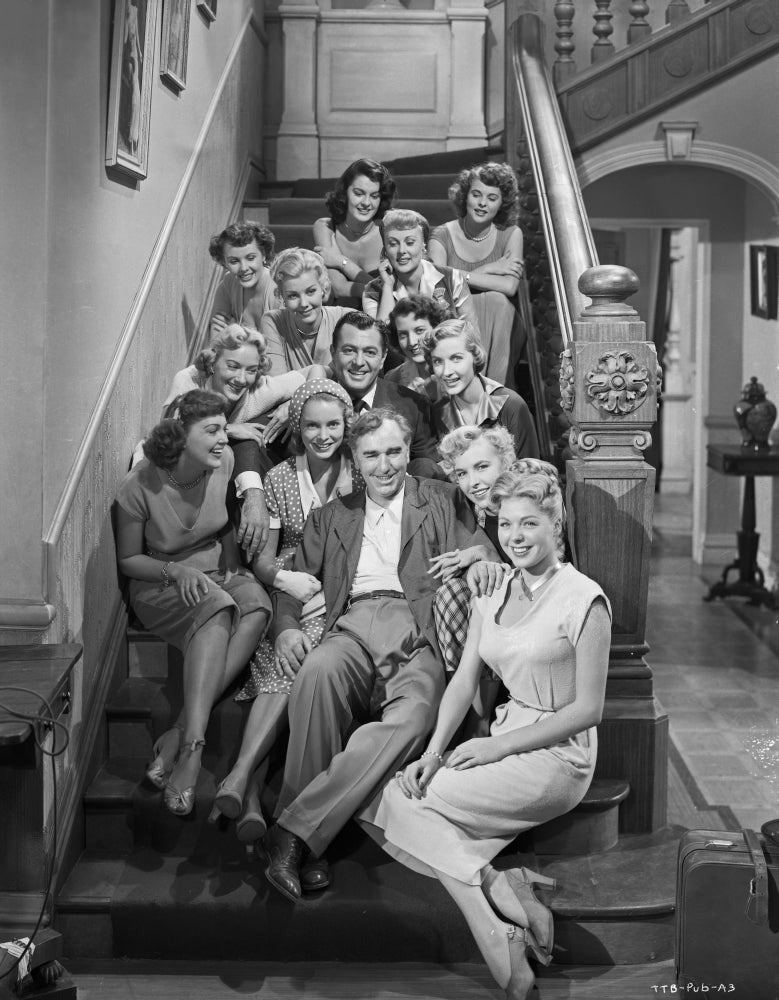 Busby Berkeley on a Staircase Photo Print