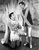 Film still of Richard Burton in knight costume photo print.