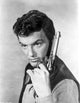 William Campbell holding a gun photo print, classic film art