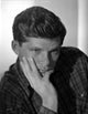 Dewey Martin Photo Print showcasing a classic portrait.