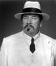 Peter Ustinov Photo Print wearing a fedora with a goatee.