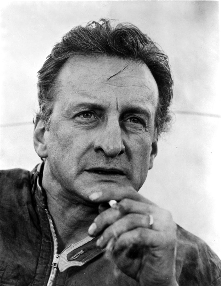 George C. Scott smoking photo print - cinematic history art