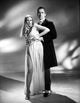 Peter Cushing and a woman photo print, iconic film imagery