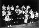 The Dorsey Brothers performing on stage with an orchestra - Photo Print