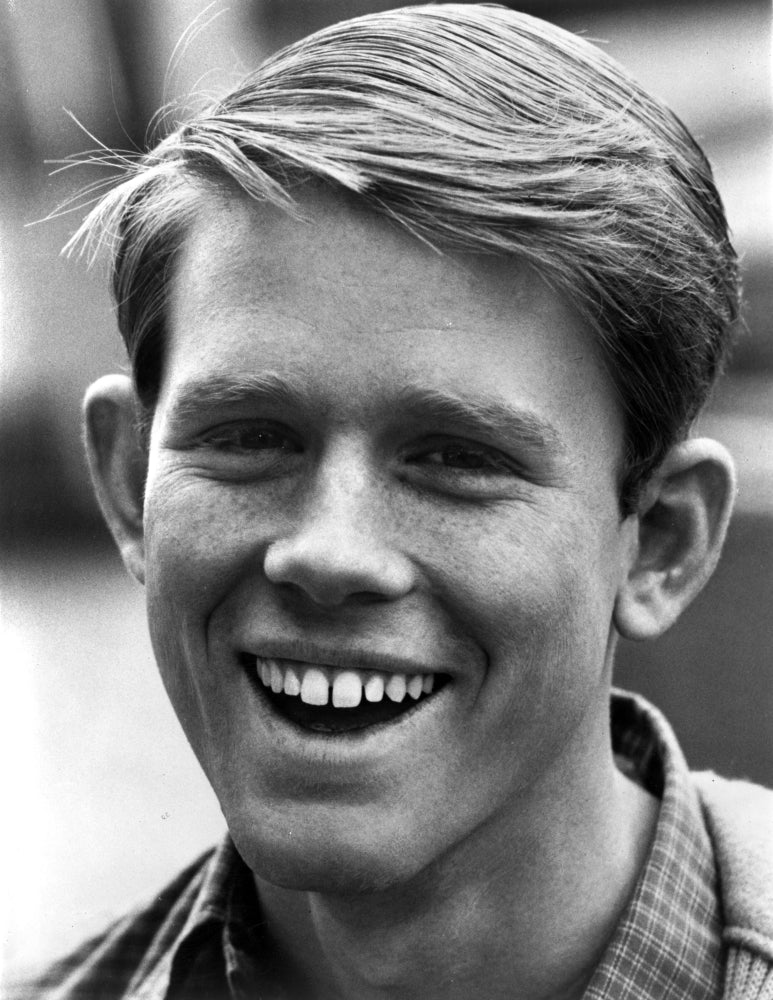 Ron Howard smiling photo print, capturing the charm of the iconic actor.
