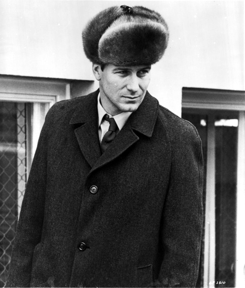 William Hurt photo print wearing a fur hat, perfect for collectors.