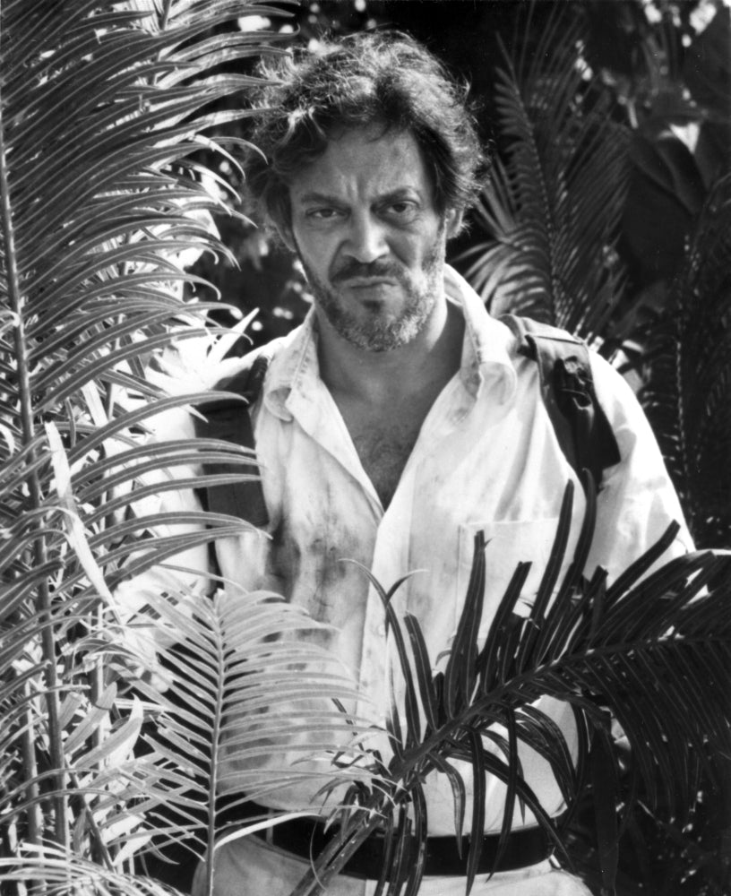 Raul Julia photo print by Fronds, showcasing the iconic actor.