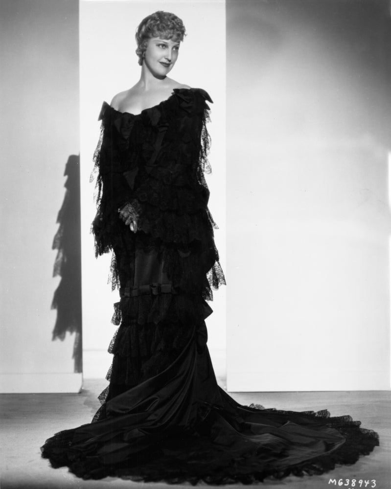 Jeanette MacDonald wearing an evening gown - Classic Hollywood Photo Print