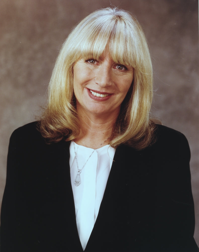 Penny Marshall smiling portrait photo print