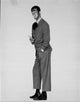 Jerry Lewis in clown makeup photo print, capturing iconic comedy.