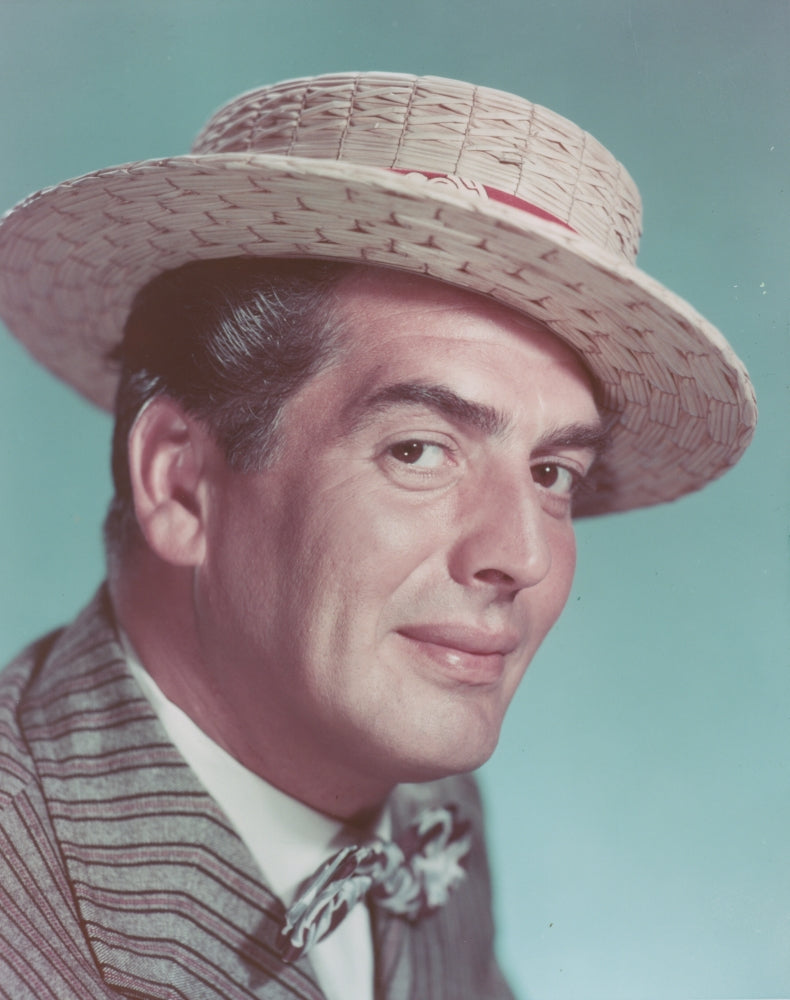 Victor Mature sitting in Navy Uniform Photo Print