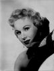 Virginia Mayo posed with white background photo print.