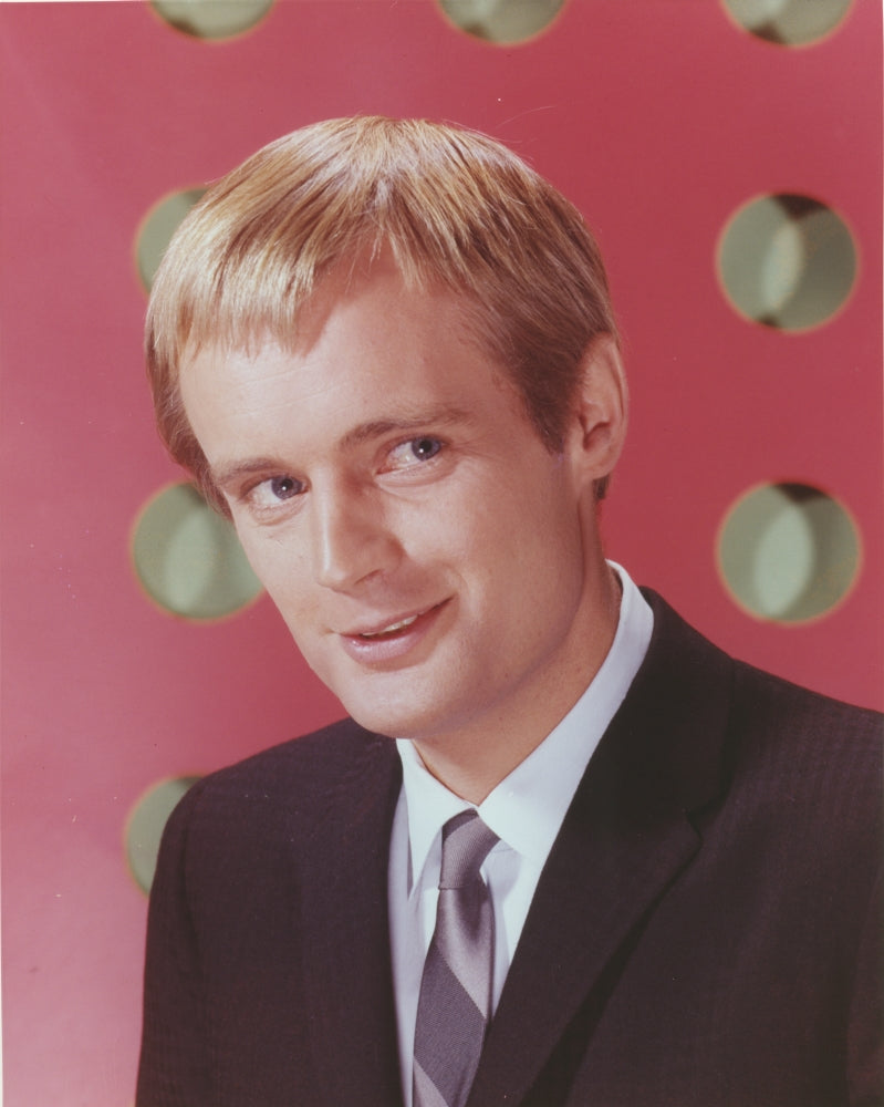 David McCallum posed in portrait photo print available in multiple sizes.