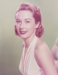Vera Miles smiling in a dress portrait photo print