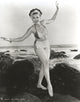 Ann Miller classic portrait photo print standing on a rock