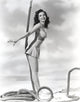 Ann Miller Leaning on a Rope Classic Portrait Photo Print