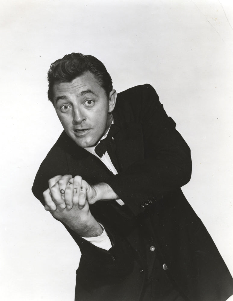 Robert Mitchum as Harry Powell photo print, classic cinema art